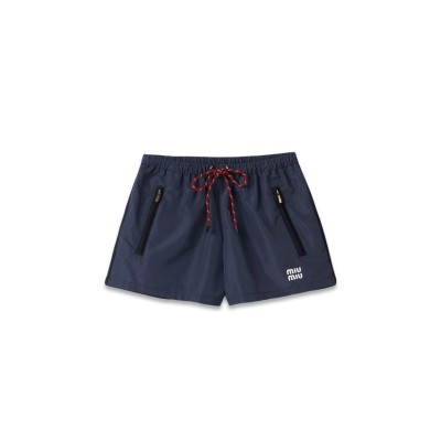 MIU MIU FUNCTIONAL FABRIC SHORTS MP1809